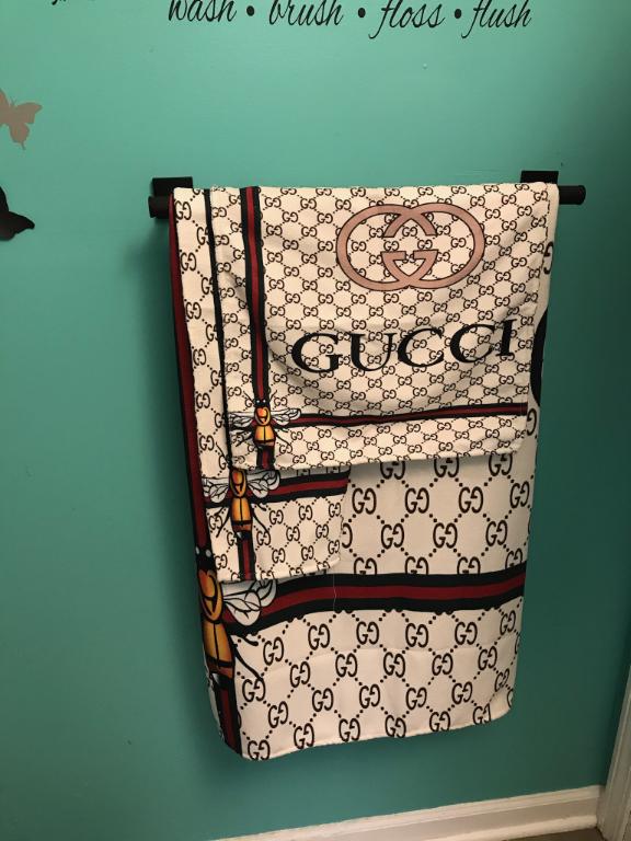 Gucci GC Bathroom Set Shower Curtain
