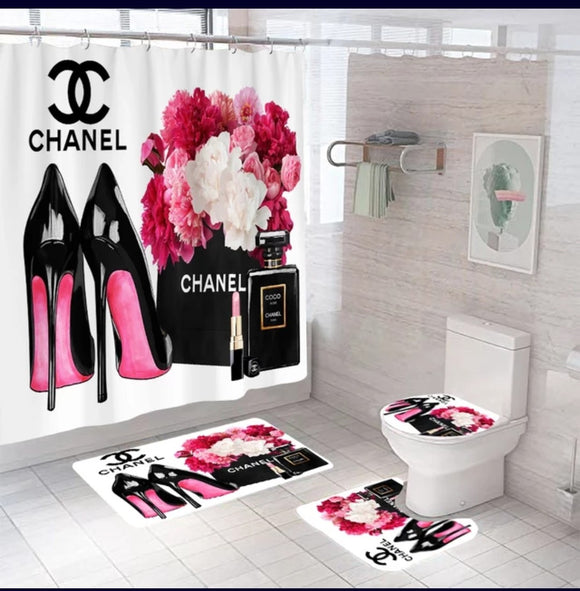Chanel bathroom decor 