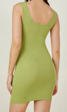 Lime Thirst Bodycon Dress